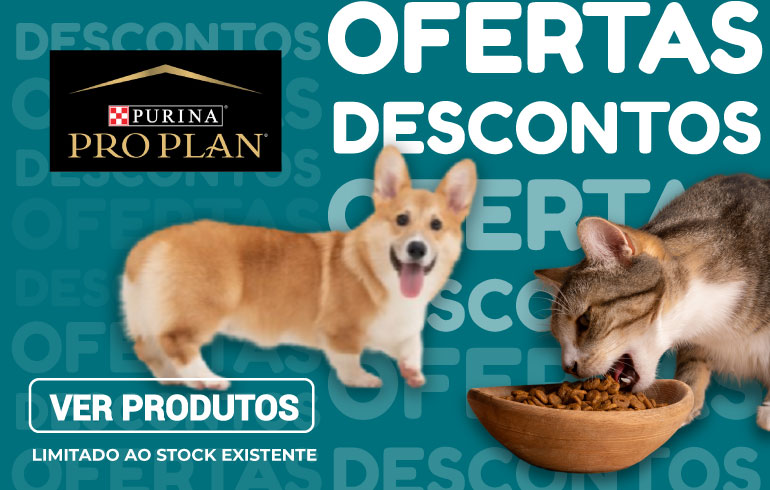 Campanha Purina ofertas descontos A sua loja de animais online