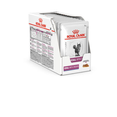 4030001 1 Royal Canin Feline Vet Ração Húmida Renal (com frango)