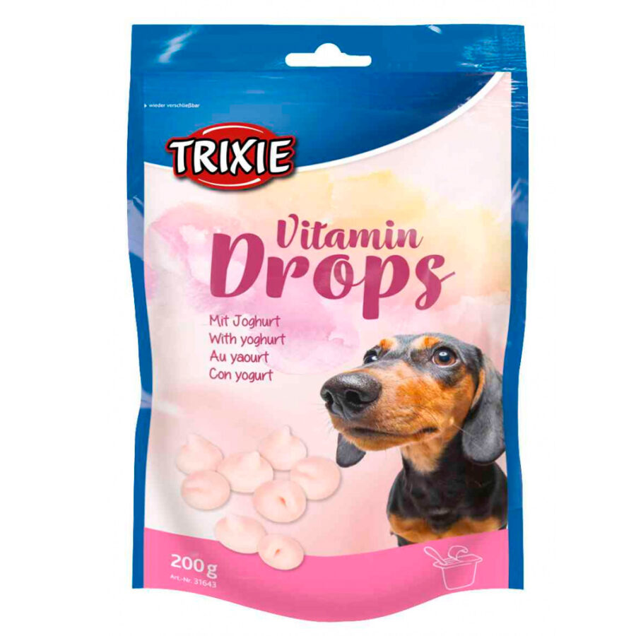 TX31643 Bombons Vitamínicos Com Iogurte Para Cães