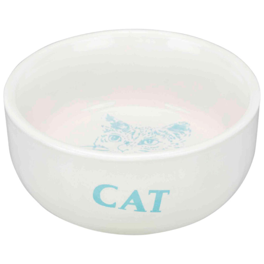 TX4010 Gamela Simples Em Porcelana Para Gatos