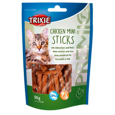 Prémio Mini Sticks Com Frango e Arroz 50g