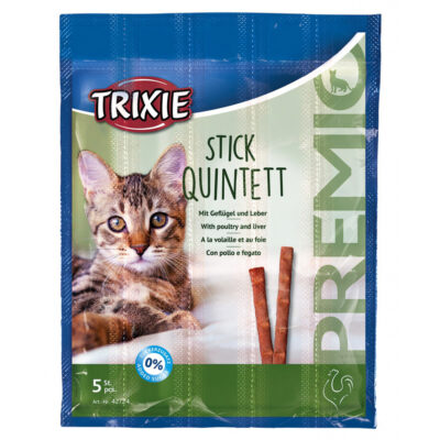 Prémio Stick Quintett Com Frango e Figado 5x5g