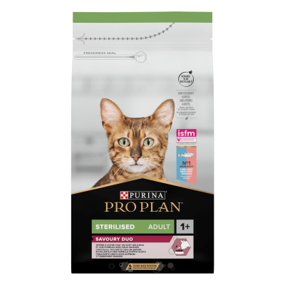 Pro Plan Gato Optisavour Esterilizado Bacalhau-Truta