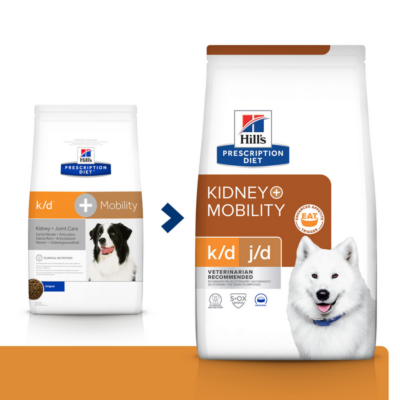 52742011608 9 Hill's Prescription Diet Canine K/D + Mobility