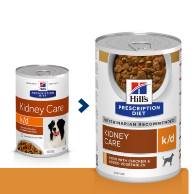 52742021386 9 Hill's Prescription Diet Canine K/D Frango & Vegetais