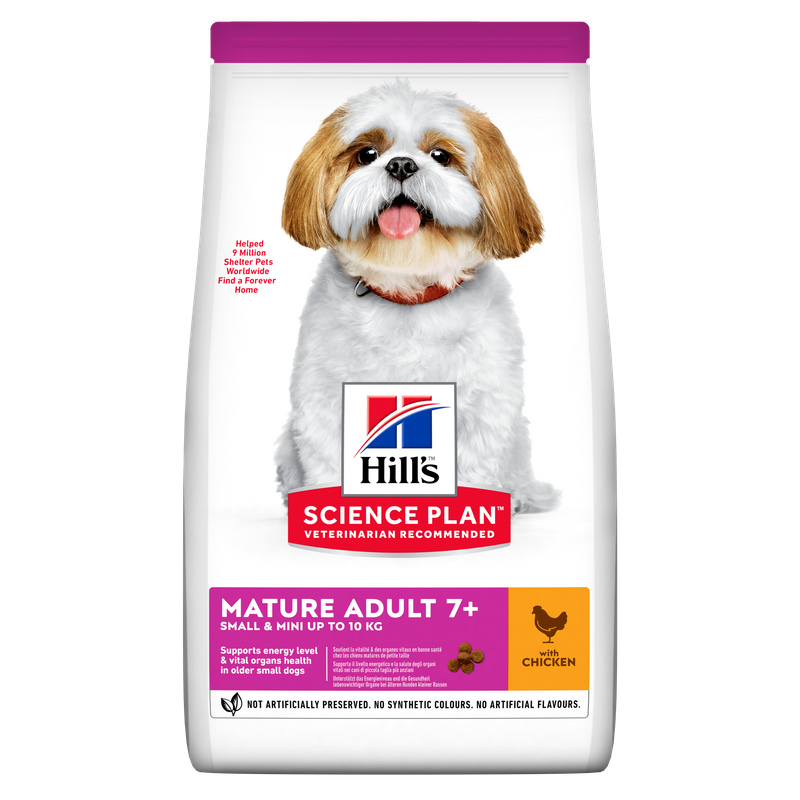 52742025407 Hill's Science Plan™ Canine Mature Adult 7+ Small & Mini Frango