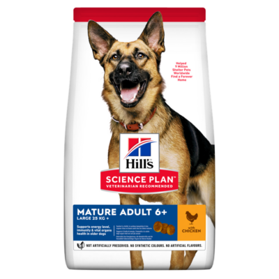 52742025926 Hill's Science Plan Mature Adulto Senior Cão Large Breed