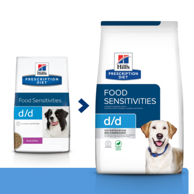 52742041728 9 Hill's Prescription Diet Canine D/D Pato & Arroz