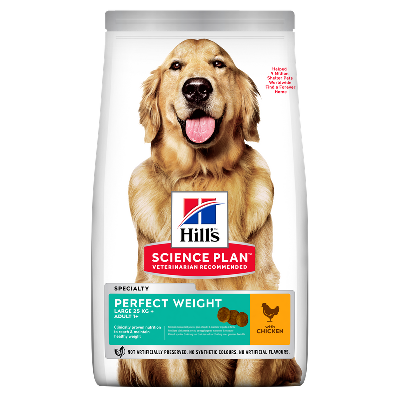 52742366906 Hill's Science Plan™ Canine Adult Perfect Weight Large Breed Frango