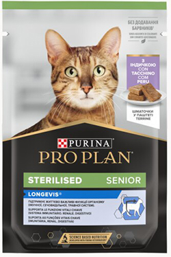 Pro Plan Ração Húmida Nutrisavour Gato Adulto 7+ Esterilizado