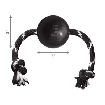 EB12 4 Kong Extreme Ball With Rope