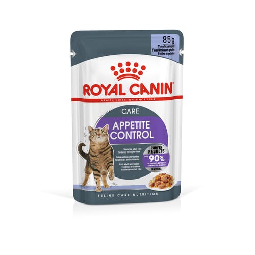 fcnw20 appetite control gravy packshot pouch b1n 1 Royal Canin Ração Húmida Appetite Control - Jelly