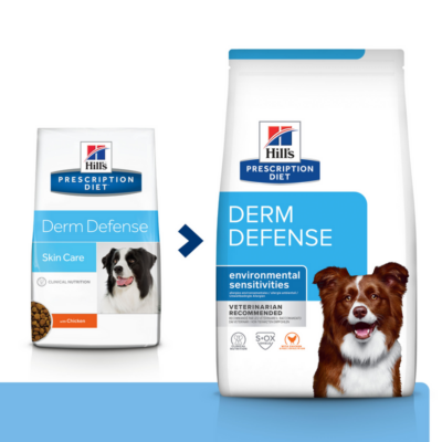 52742008905 9 Hill's Prescription Diet Canine Derm Defense