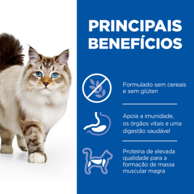 52742036984 3 Hill's Science Plan™ Feline Adult No Grain Frango