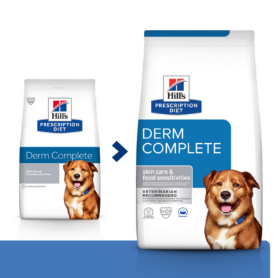 52742038704 9 Hill's Prescription Diet Canine Derm Complete