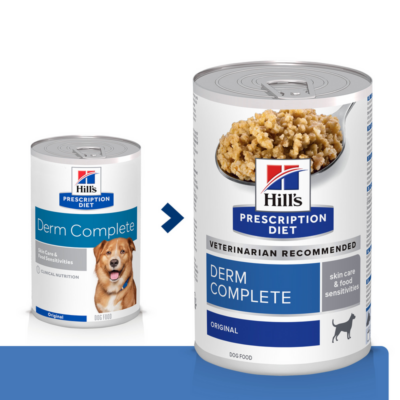 52742038865 9 Hill's Prescription Diet Canine Ração Húmida Derm Complete