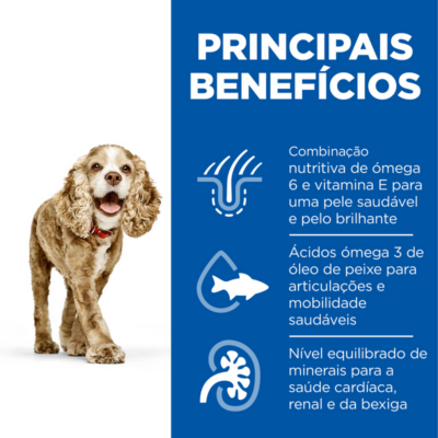 52742283005 3 Hill's Science Plan™ Canine Sénior 11+ Small & Miniature Frango