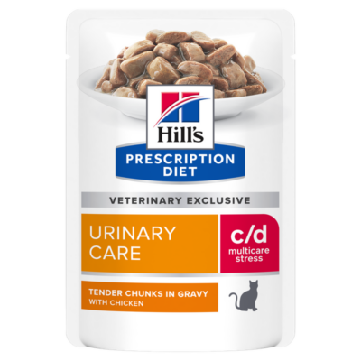 52742286204 Hill's Prescription Diet Feline Ração Húmida C/D Stress Saqueta