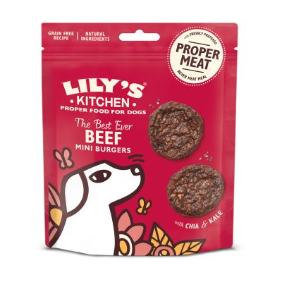 Lily's Kitchen Snack Mini hamburguers Cão