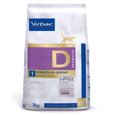 Virbac Vet Hpm Cat Dermatology Support 3kg