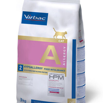 Virbac Vet Hpm Cat Hypoallergy Hydrolized Salmon 3kg