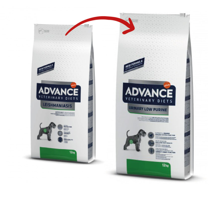 Advance Vet Cão Urinary Low Purine Leishmaniose