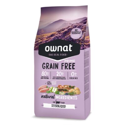 Ownat Grain Free Prime Gato Esterilizado