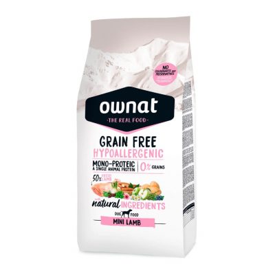 Ownat Grain Free Hypoallergenic Mini Borrego