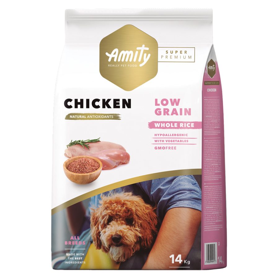 8436538949542 Amity Super Premium Low Grain Adult Chicken