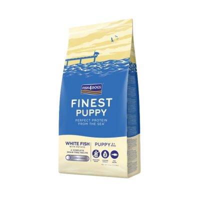 Fish4dogs Finest Puppy Peixe Branco