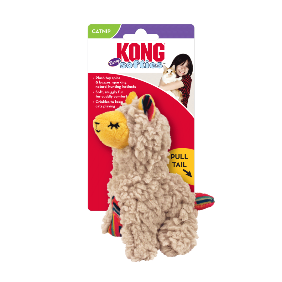 KONG Softies Buzzy Llama